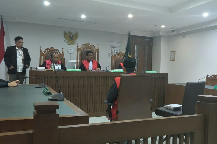 Sidang terdakwa kerusuhan 21-22 Mei 2019, di Pengadilan Negeri Jakarta Pusat, Kamis (29/8/2019).