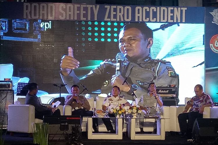 AKBP Budiyanto di acara Road Safety Zero Accident