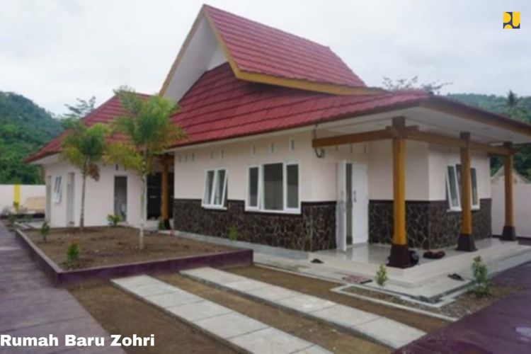 Rumah baru Lalu Muhammad Zohri 