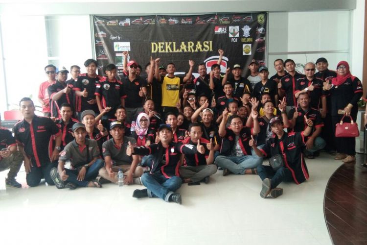 Toyota Agya Club (TAC) mendeklarasikan chapter Jombang, Jawa Timur, pada Minggu, (4/3/2018). 