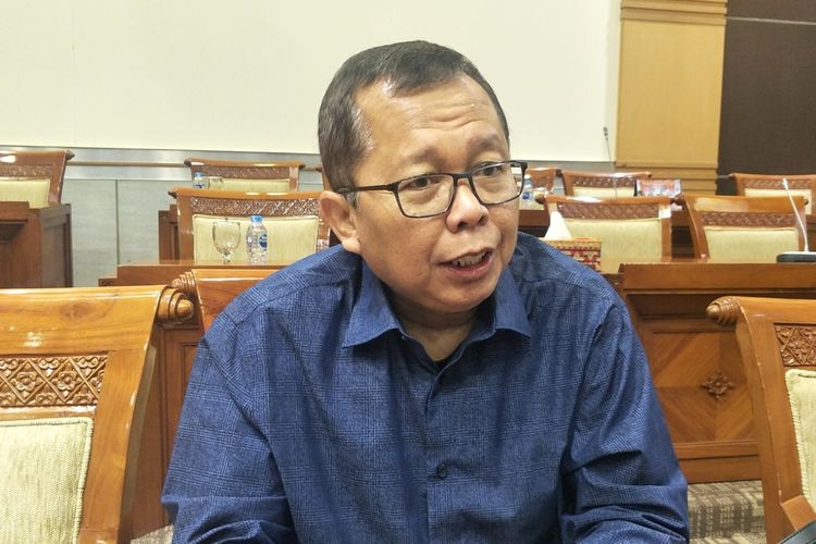 Anggota Komisi III dari Fraksi Partai Persatuan Pembangunan (PPP) Arsul Sani saat ditemui di Kompleks Parlemen, Senayan, Jakarta, Senin (2/9/2019). 