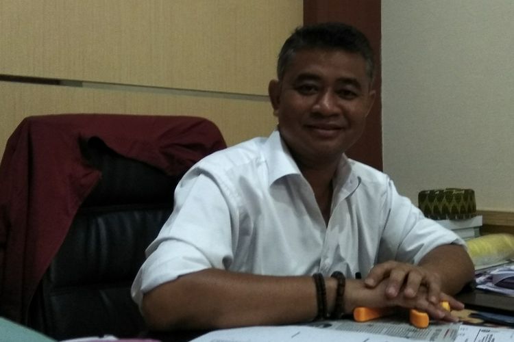 Wakil Ketua DPRD Kota Tasikmalaya, Muslim, di kantornya, Senin (3/12/2018).