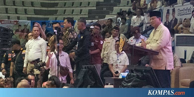 Prabowo: Saya Rasakan Rakyat Indonesia Menuntut Perubahan