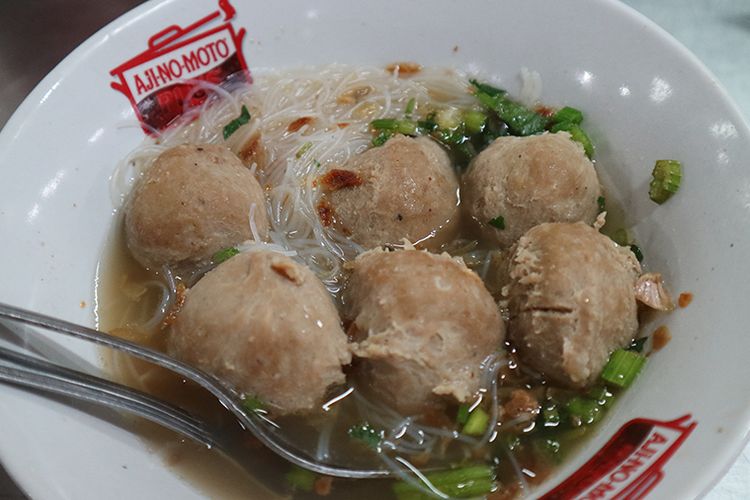 Seporsi Bakso Sony di Bandar Lampung