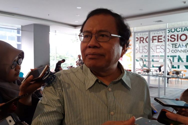 Mantan Menteri Koordinator Bidang Perekonomian Rizal Ramli