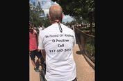 Pria Ini Temukan Donor Ginjal Berkat Foto Kaos Miliknya Viral