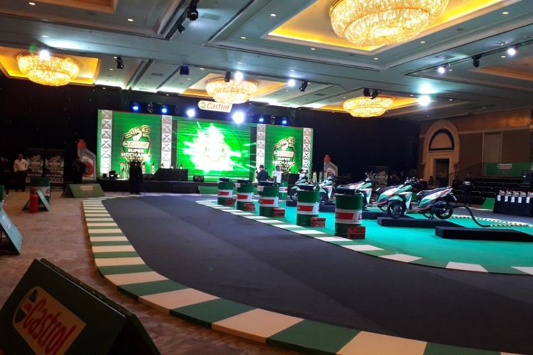 Castrol Super Mechanic Contest 2018 yang diadakan di Jakarta, Senin (13/8/2018).