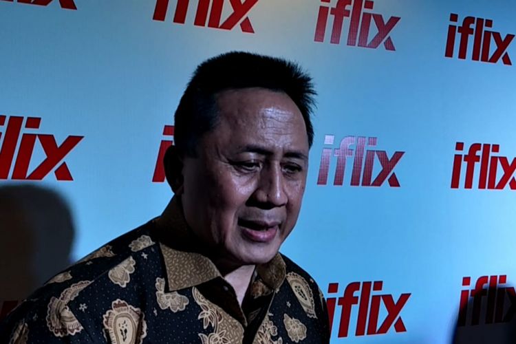 Kepala Bekraf, Triawan Munaf saat ditemui dalam acara  #iflixFREEAnnouncement & Launch Party di Empirica, SCBD, Jakarta Selatan, Rabu (25/7/2018).