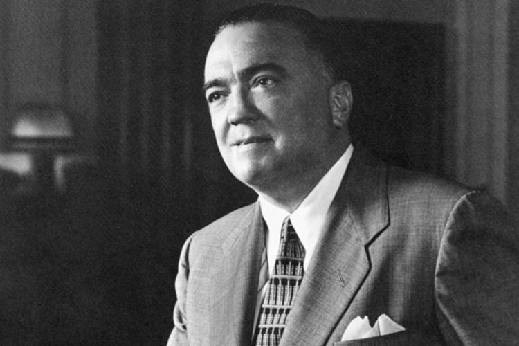 John Edgar Hoover, pemimpin Biro Investigasi Federal selama 48 tahun sejak 1924 hingga meninggal pada 1972.