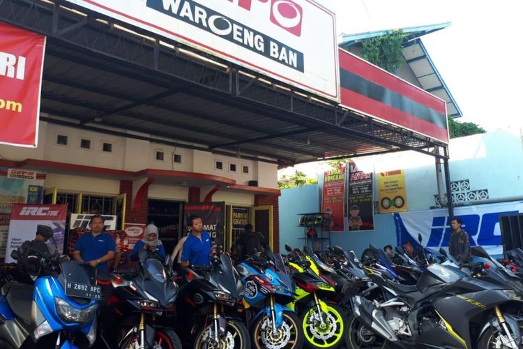 Komunitas pengguna motor sport 250 cc.