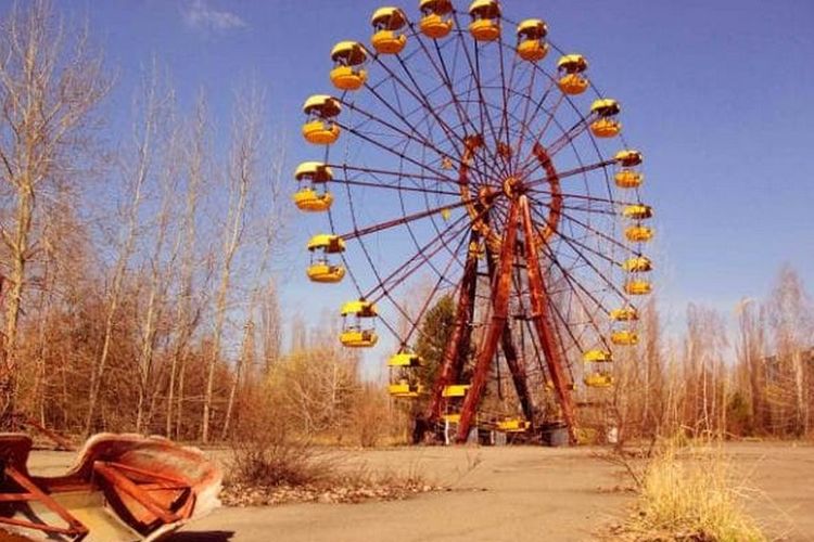 Kota Chernobyl di Ukraina.