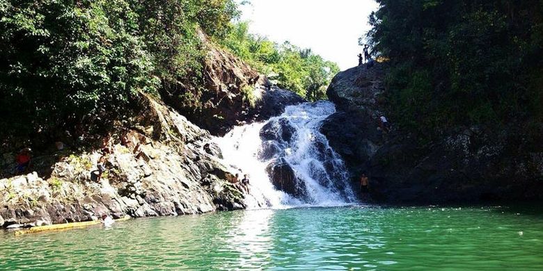 Kolam Peka sering disebut Tiwu Peka di DAS Wae Impor, Lembah Ranggu, Kecamatan Kuwus, Kabupaten Manggarai Barat, Flores, Nusa Tenggara Timur. Foto diambil pada 2014.