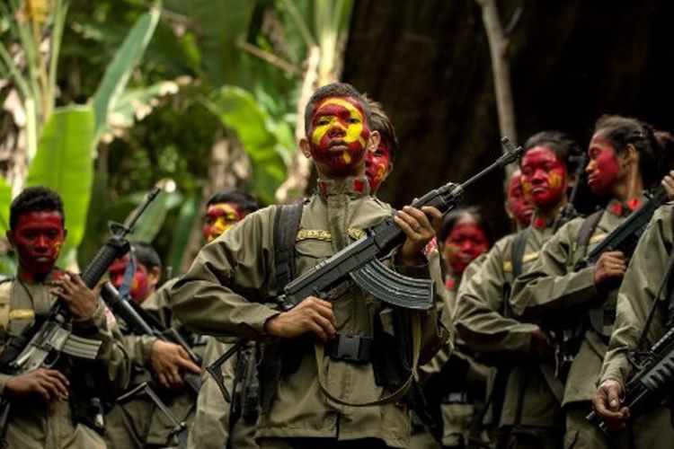Milisi bersenjata pemberontak komunis di Filipina, New Peoples Army (NPA).