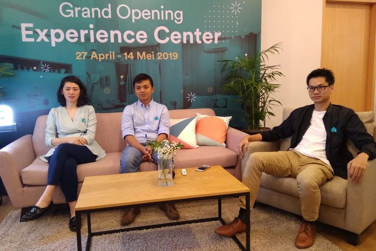 Grand Opening Dekoruma Experience Center di Jakarta, Selasa (30/4/2019)
