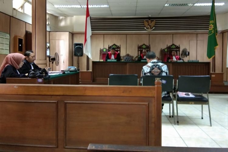 Jaksa Penuntut Umum mebacakan tuntutan kepada Terdakwa David Rahardja di Pengadilan Negeri Jakarta Utara, Jumat (16/11/2018). 