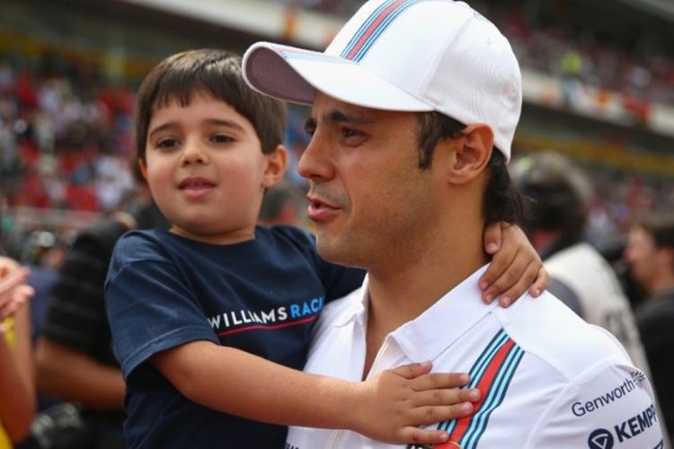 Felipe Massa dan puteranya, Felipinho