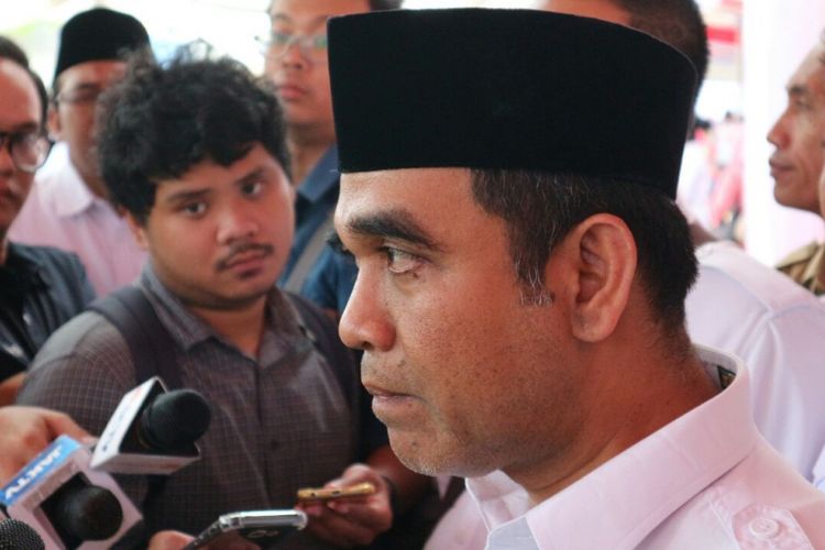 Sekretaris Jenderal Partai Gerindra Ahmad Muzani ketika ditemui di kantor partainya, Ragunan, Jakarta, Sabtu (10/2/2018). 