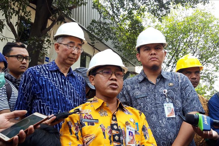 Kepala Dinas Lingkungan Hidup DKI Jakarta Andono Warih di Pulogadung, Jakarta Timur, Kamis (8/8/2019)