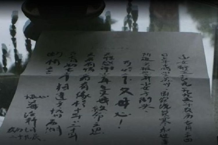 Dokumen penting yang ingin diketahui Kati adalah catatan berbahasa Cina yang ditinggalkan orang tua kandungnya yang berisi harapan orang tuanya yang ingin bertemu dirinya saat dia berusia 10 atau 20 tahun.