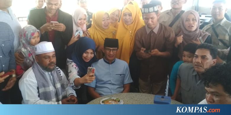 Syukuran Kemenangan, Prabowo-Sandi Shalat Jum'at di Banda Aceh