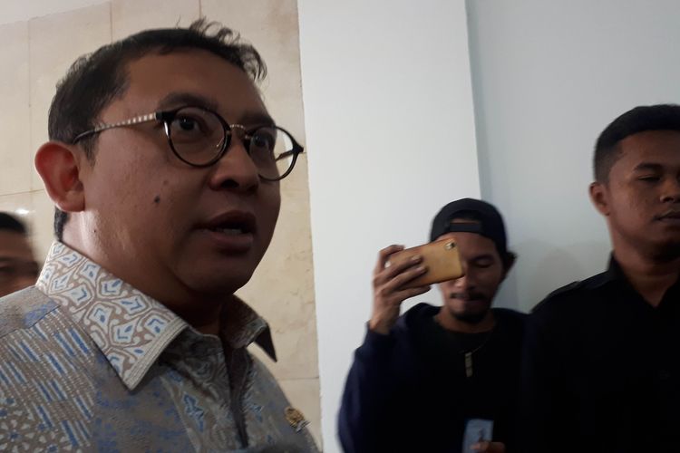 Wakil.Ketua DPR Fadli Zon di Polda Metro Jaya, Rabu (29/5/2019)