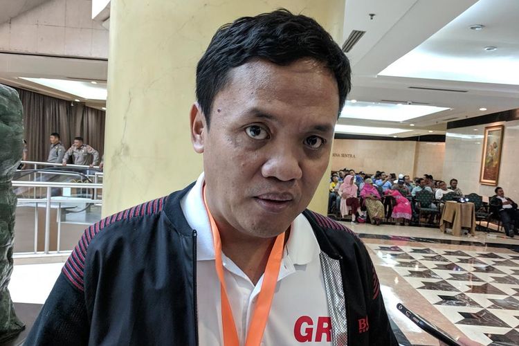 Habiburokhman Memberi Keterangan di Hotel Bidakara, Pancoran, Jakarta Selatan