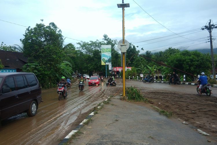 Jalan Yogyakarta-Wonosari bisa dilalui kembali setelah ditutup 