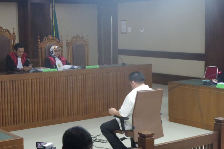 Komisaris PT Cahaya Mas Perkasa So Kok Seng alias Aseng menjadi terdakwa di Pengadilan Tipikor Jakarta, Rabu (26/7/2017).