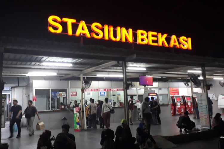 Sempat padam, listrik di Stasiun Bekasi, Jalan Ir. Juanda, Kota Bekasi kembali normal, Rabu (5/9/2018).