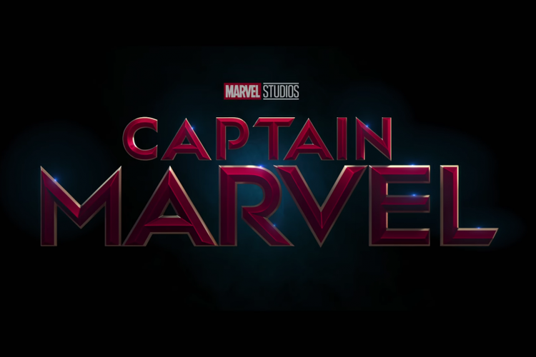 Logo film Captain Marvel.