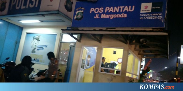 Pos Polisi di Margonda, Depok, Diserang Orang Tak Dikenal
