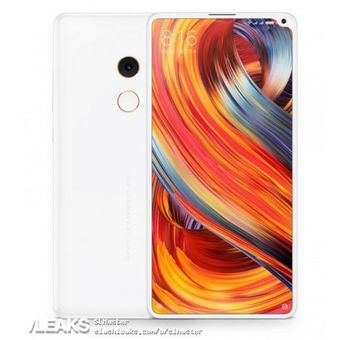 Bocoran Mi Mix 2s yang tampak sangat ramping dengan layar bezel-less.