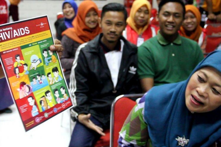 Kegiatan kampanye penanggulangan HIV Aids di Kabupaten Semarang