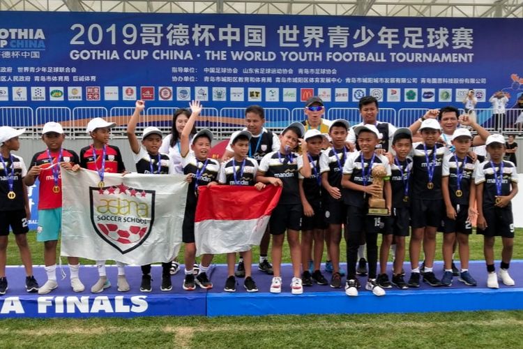 Asiana Soccer School and Academy, berhasil menjadi juara pada ajang Gothia Cup 2019, lewat tim U-10 dan U-11.
