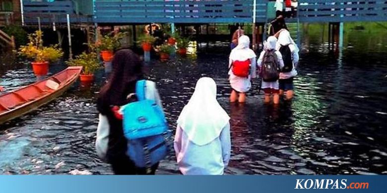 Banjir di Malaysia, 55 Sekolah Tutup dan 5.500 Warga Mengungsi