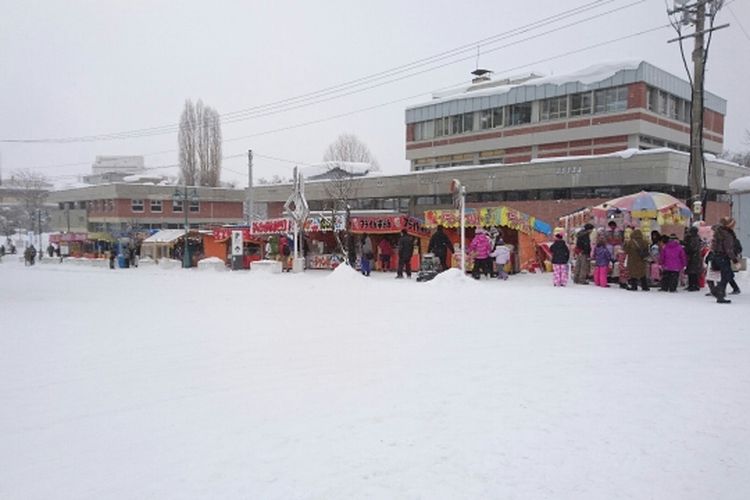 Festival Musim Dingin di Asahikawa, Hokkaido, Jepang.