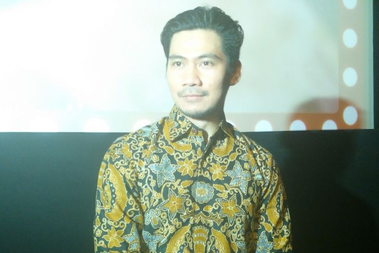 Donny Alamsyah di sela gala premier film Insya Allah Sah 2 di XXI Epicentrum Walk, Jakarta Selatan, Rabu (6/6/2018) malam.