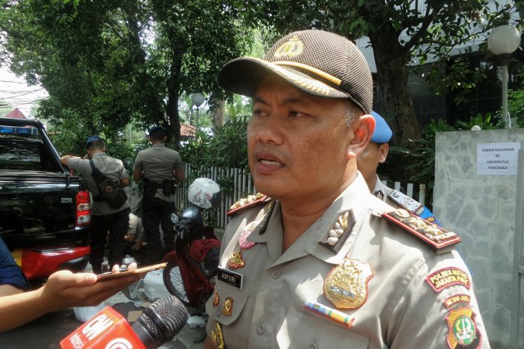 Kepala Bagian Operasional Polres Metro Jakarta Pusat AKBP Asfuri 