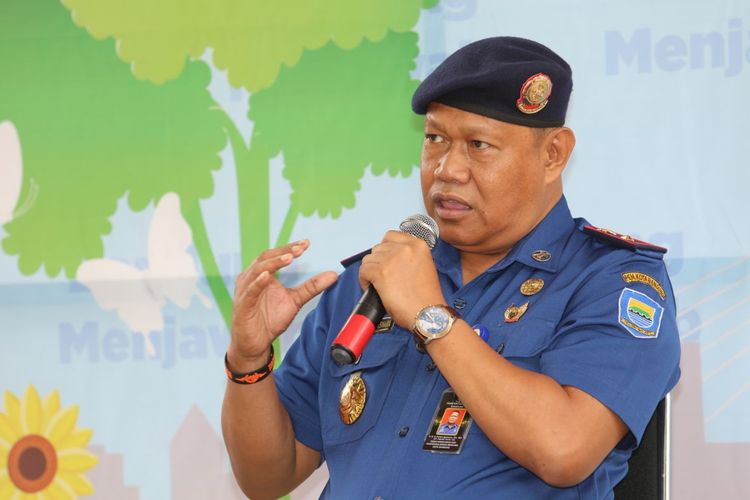 Kepala Dinas Kebakaran dan Penanggulangan Bencana Kota Bandung Ferdi Ligaswara