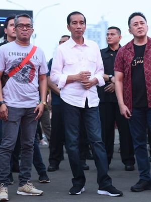 Presiden Joko Widodo saat menghadiri acara We The Fest 2018 di Jakarta beberapa waktu lalu. 
