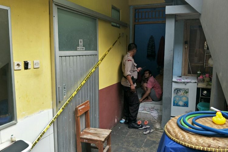Toilet wanita SDN Anyelir I, Jalan Nusantara, Pancoran Mas, Depok, Selasa (12/3/2019).