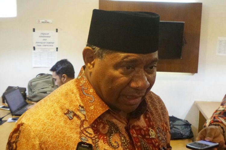Ketua Komisi VIII DPR Ali Taher Parasong di Kompleks Parlemen, Senayan, Jakarta, Senin (6/11/2017).
