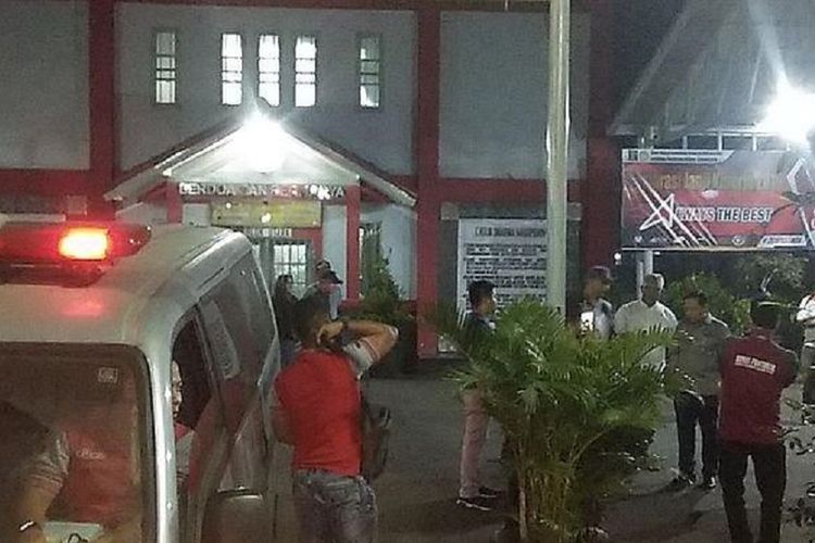 Terpidana korupsi KTP elektronik, Setya Novanto, dipindahkan ke Lapas Gunung Sindur Kabupaten Bogor dari Lapas Sukamiskin, Bandung, Jawa Barat, Jumat (14/6/2019) malam. 