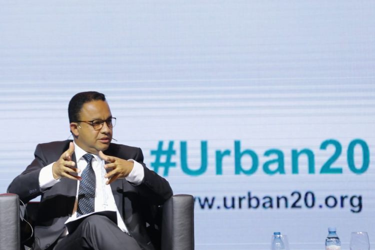 Gubernur DKI Jakarta Anies Baswedan menghadiri kegiatan urban 20 (U20) Global Summit di Buenos Aires, Argentina.
