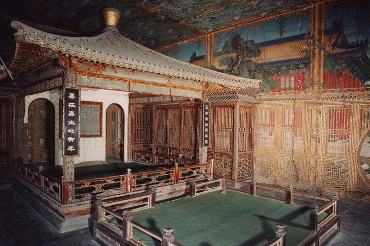 Salah satu bagian Taman Qianlong. 