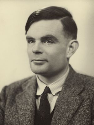 Ilustrasi Alan Turing