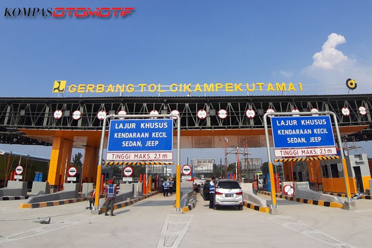 Gerbang Tol Cikampek Utama I di KM 70, siap beroperasi 23 Mei 2019