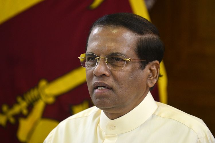 Presiden Sri Lanka Maithripala Sirisena.