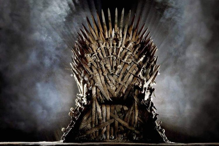 Iron Throne, singgasana yang menjadi ikon serial televisi Game of Thrones