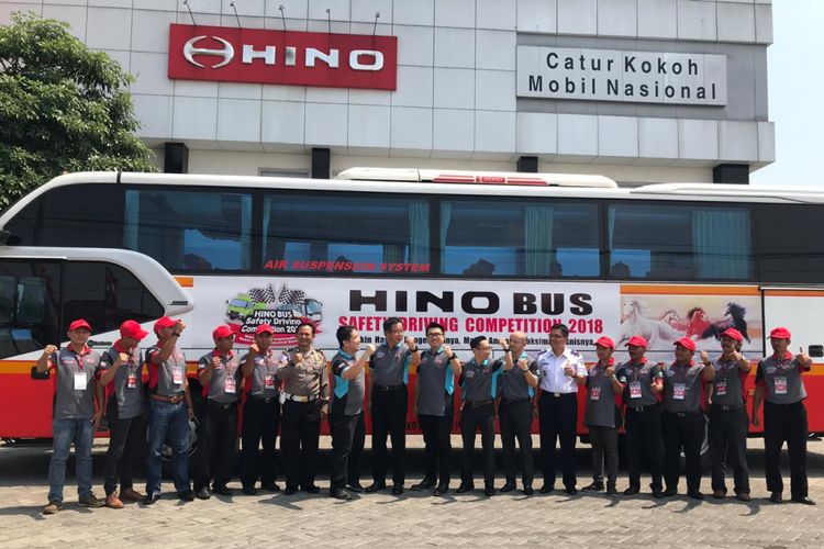 Hino Bus Safety Driving Surabaya